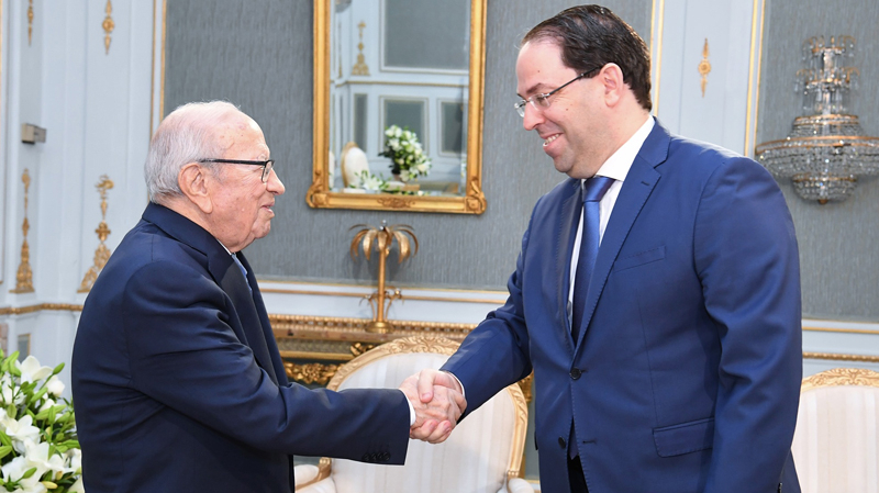 Le Président Essebsi reçoit le chef du gouvernement