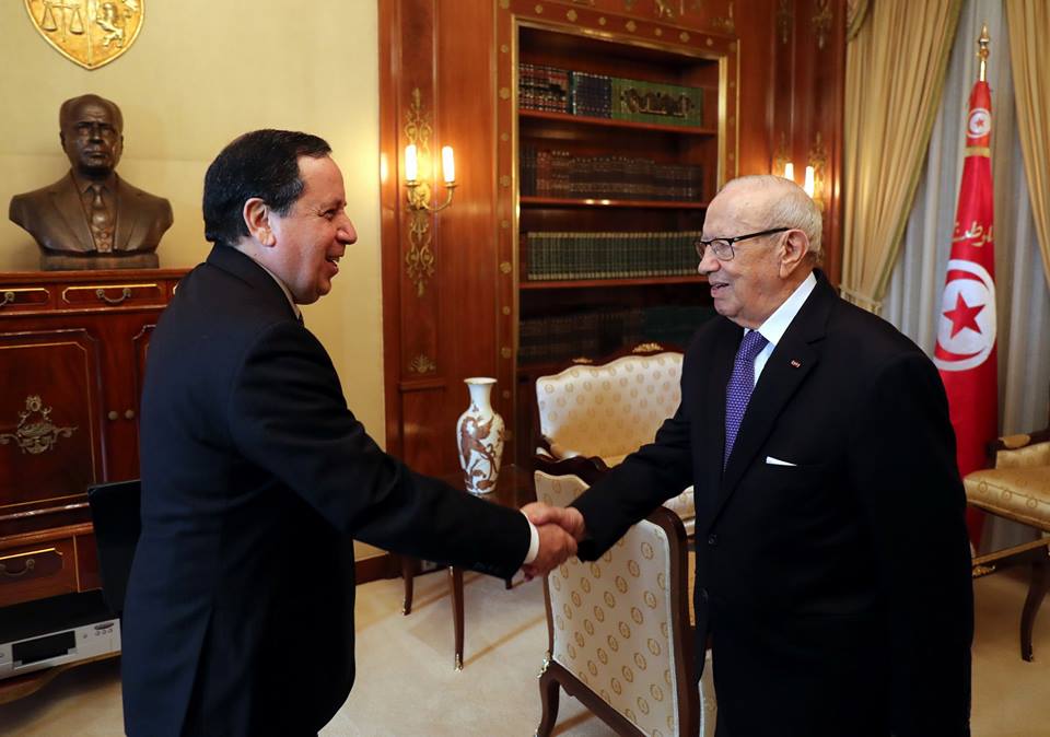 Béji Caïd Essebsi s’entretient avec le ministre des affaires étrangères