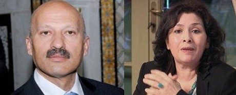 Réunion entre Ridha Belhaj et Sihem Ben Sedrine