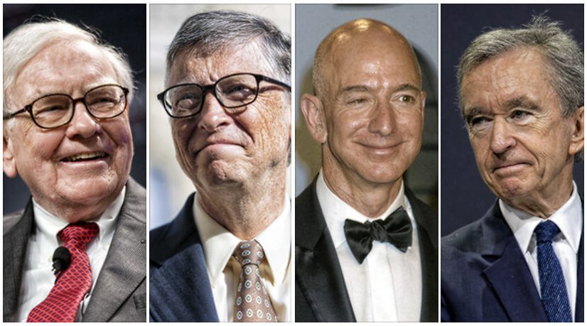 La fortune des 10 plus riches du monde a doublé depuis le début de la pandémie