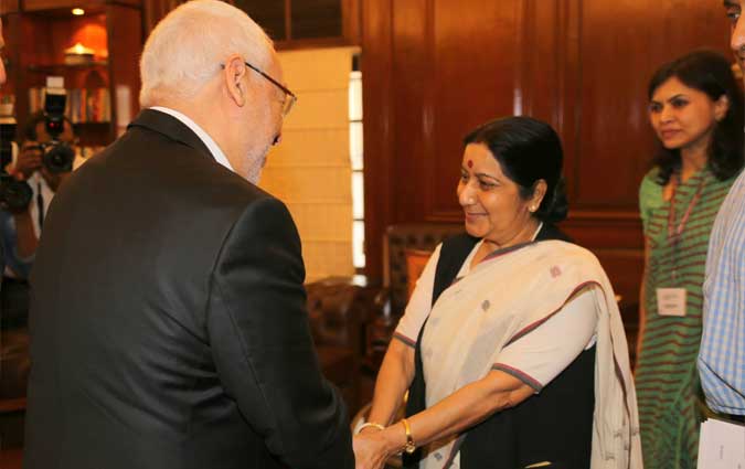 Ghannouchi en visite en Inde