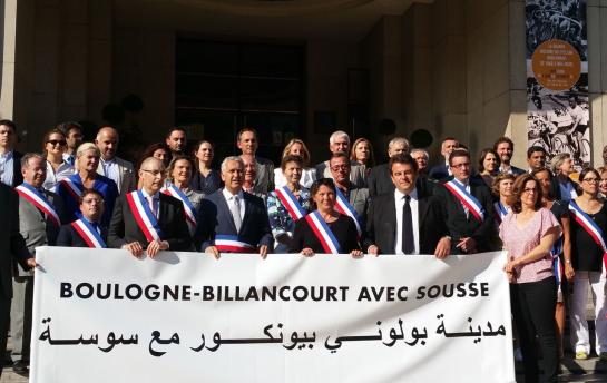 Boulogne-Billancourt soutient Sousse