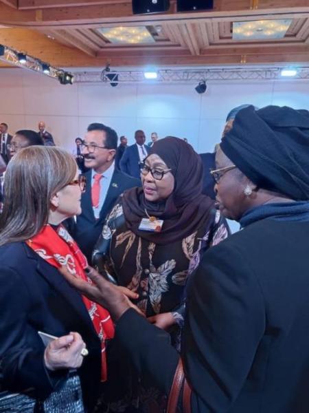 Davos : Najla Bouden co-préside un débat sur la ZLECAf avec le président du Congo démocratique et la présidente de Tanzanie