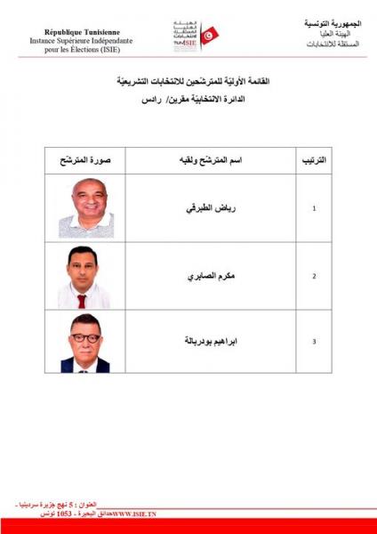 Elections législatives : Brahim Bouderbala candidat à Mégrine-Radès