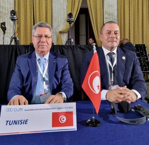 Boussayene et Bouchamaoui à Tarente