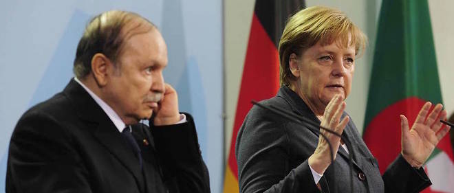 La visite de Merkel en Algérie reportée pour indisponibilité de Bouteflika