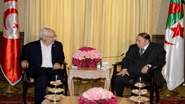 Rached Ghannouchi chez Abdelaziz Bouteflika