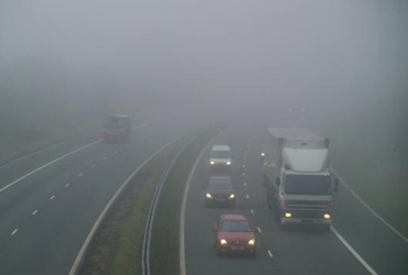 Brouillard épais : La garde nationale alerte