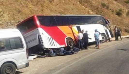 Un bus dérape à Jendouba: Quatre blessés