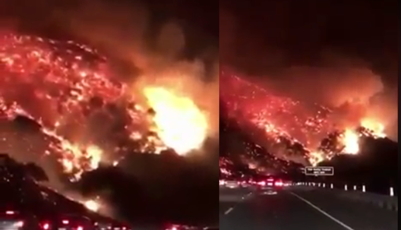 Un violent brasier menace Los Angeles 