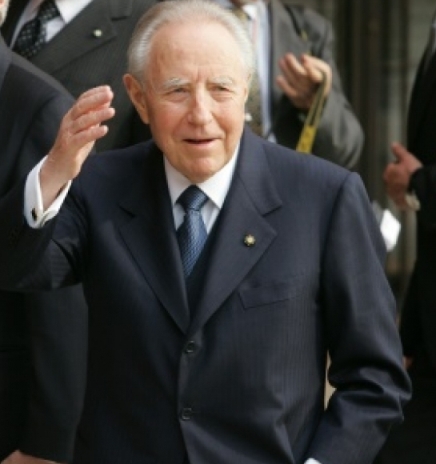 Décès de l’ancien président italien Carlo Azeglio Ciampi