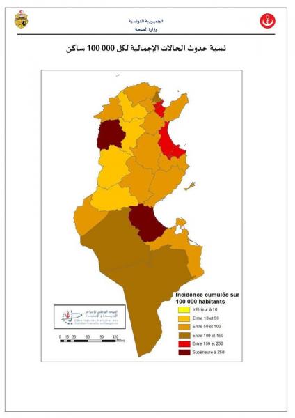 Coronavirus-Tunisie: 19721 cas et 271 décès au 30 Septembre 2020