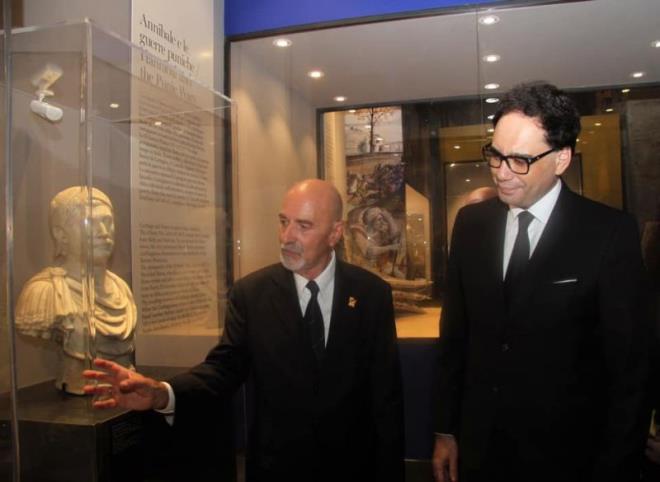 Ouverture au Colisée de Rome de l’exposition "Carthage, le mythe immortel"