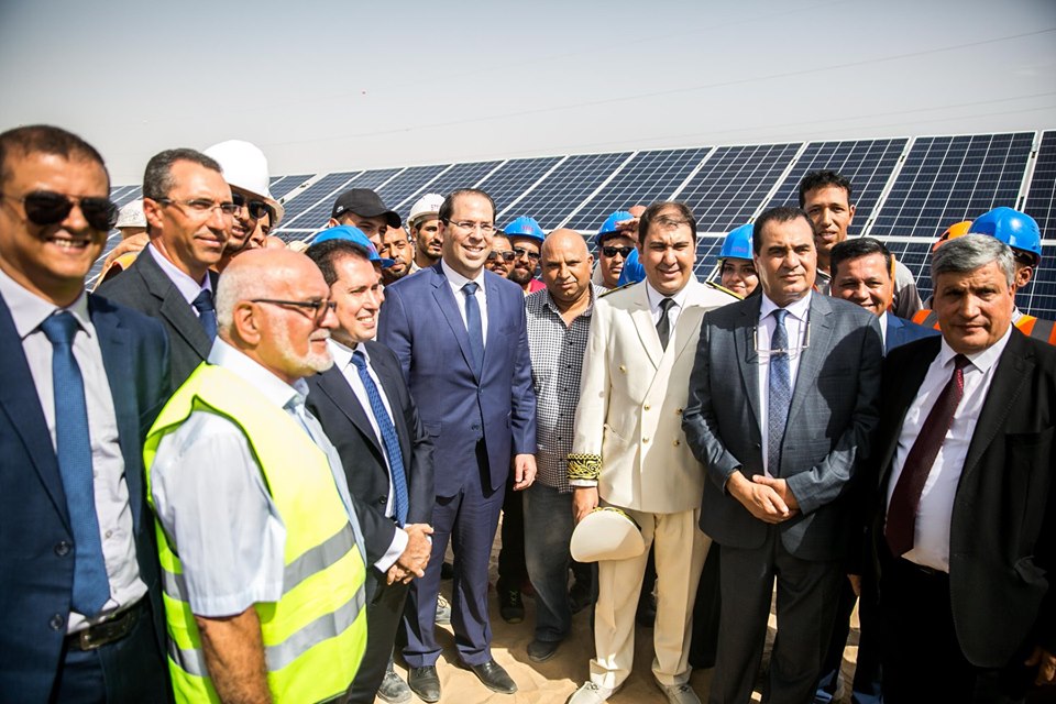 Mise en exploitation du premier parc solaire de la centrale photovoltaïque de Tozeur