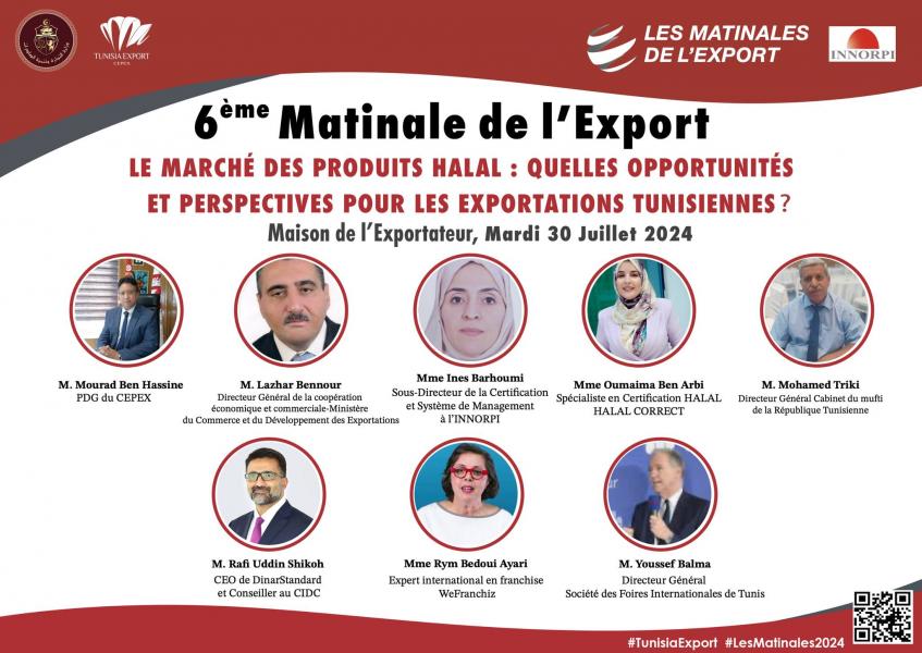 Le marché Halal offre des opportunités pour les exportations tunisiennes (CEPEX)