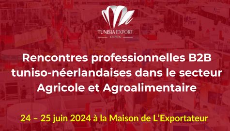 CEPEX : Rencontres B2B au profit d’une entreprise néerlandaise dans l’agroalimentaire