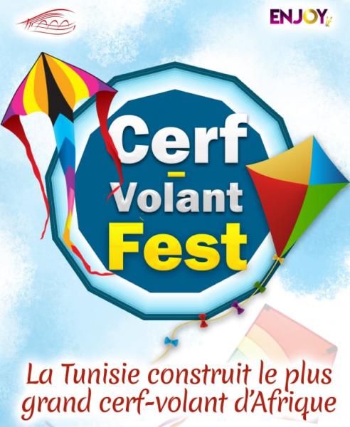 La Tunisie envoie au ciel le plus grand cerf-volant d’Afrique