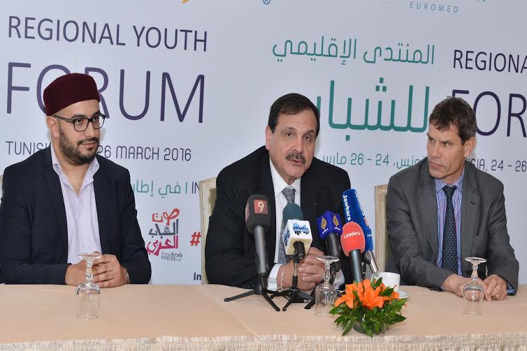 Ouverture du Forum Régional de la Jeunesse « Du débat à l'action » à Tunis