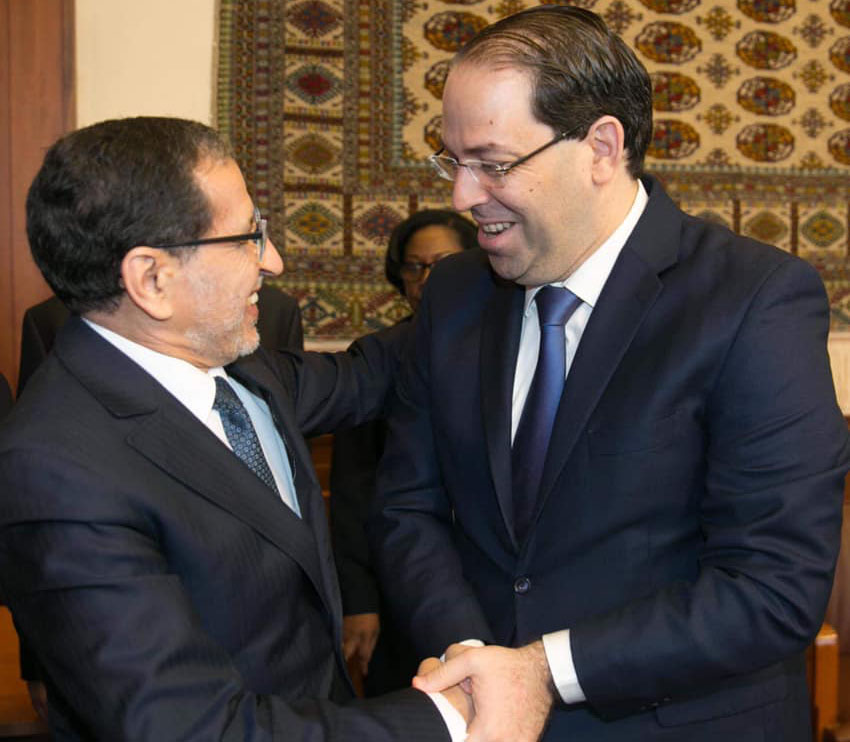 Chahed rencontre le chef du gouvernement marocain