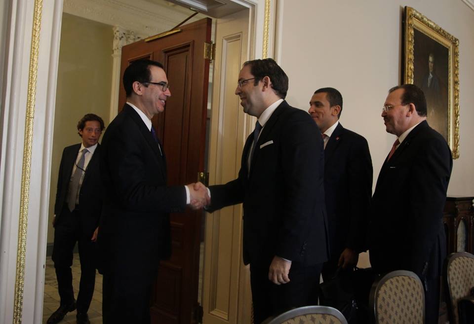 Chahed plaide pour le maintien de l'aide sécuritaire et économique américaine à la Tunisie