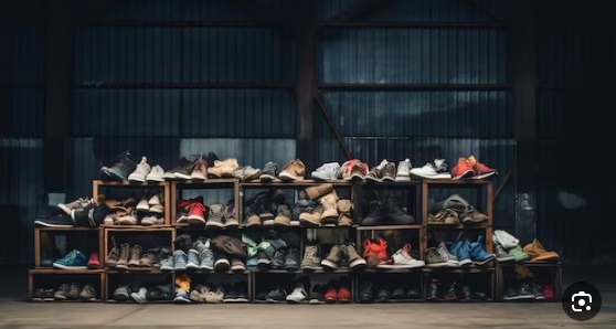 Découverte d'un entrepôt anarchique fabriquant des chaussures de marque à Mnihla