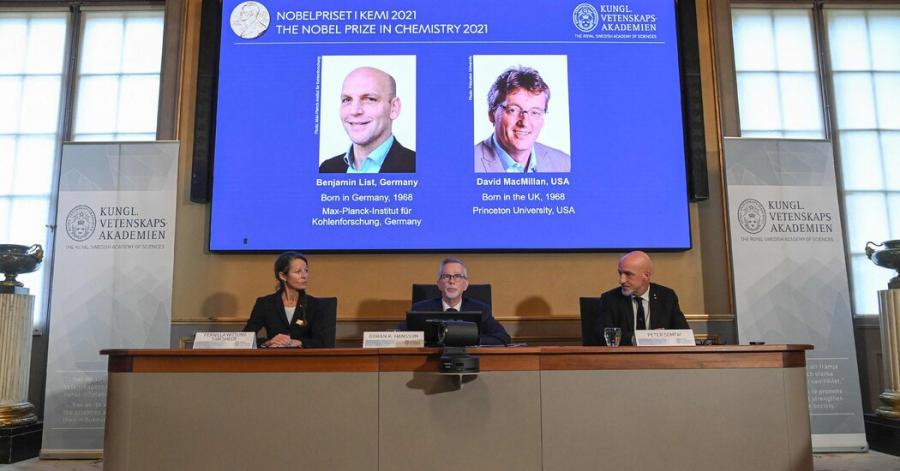 Le Nobel de chimie attribué à un Allemand et un Américain