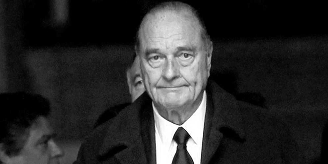Décès de l'ancien président français Jacques Chirac