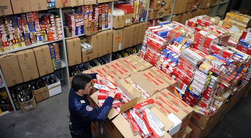 Kasserine: Saisie d'une énorme quantité de cigarettes de contrebande