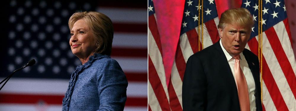 Primaires américaines: Victoire décisive de H.Clinton et D.Trump à New York