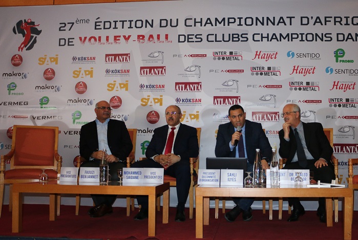 La Tunisie abrite la 27ème édition du championnat africain de Volley-ball