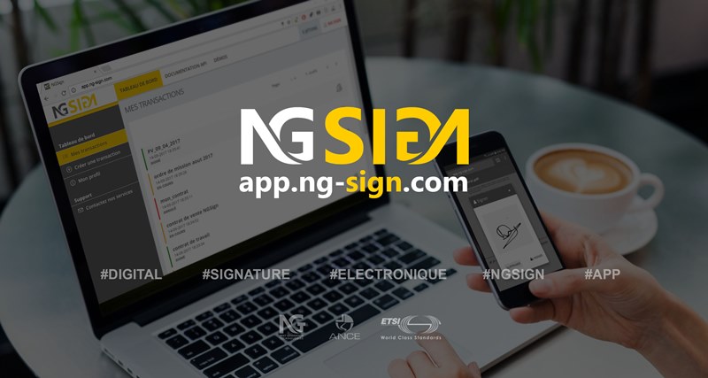 Lancement officiel de NGSign, l’application de signature électronique