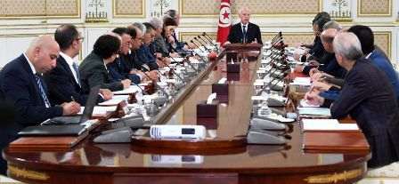 Carthage : Kaïs Saïed préside le Conseil des ministres