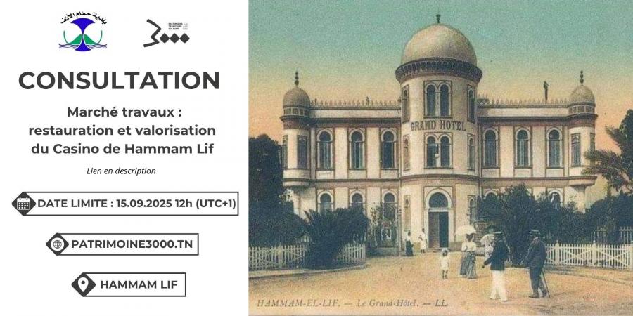Hammam-Lif: Le légendaire Casino s’apprête enfin à renaître, tel un phénix !