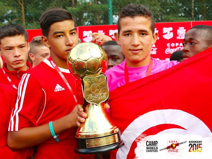 Copa Coca-Cola 2015 : 2 jeunes tunisiens se sont démarqués