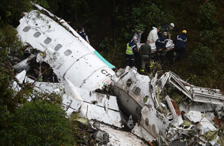 L'équipe brésilienne de Chapecoense décimée dans un crash d'avion