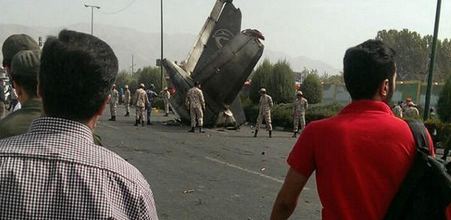Iran: 50 morts dans le crash d'un avion