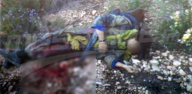 Photos de terroristes et de leurs refuges exposés