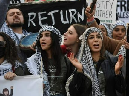 Des milliers de manifestants à Washington réclament un cessez-le feu immédiat à Gaza