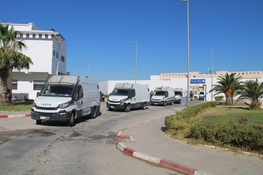 Opération de désencombrement de la prison civile de Mornaguia