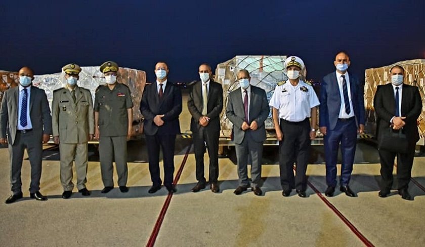 La Tunisie réceptionne un don algérien de 200 mille vaccins et de 80 concentrateurs