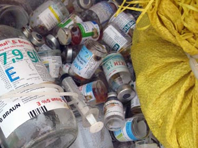 Arrêté pour avoir déversé des déchets hospitaliers dans le lit d'un oued