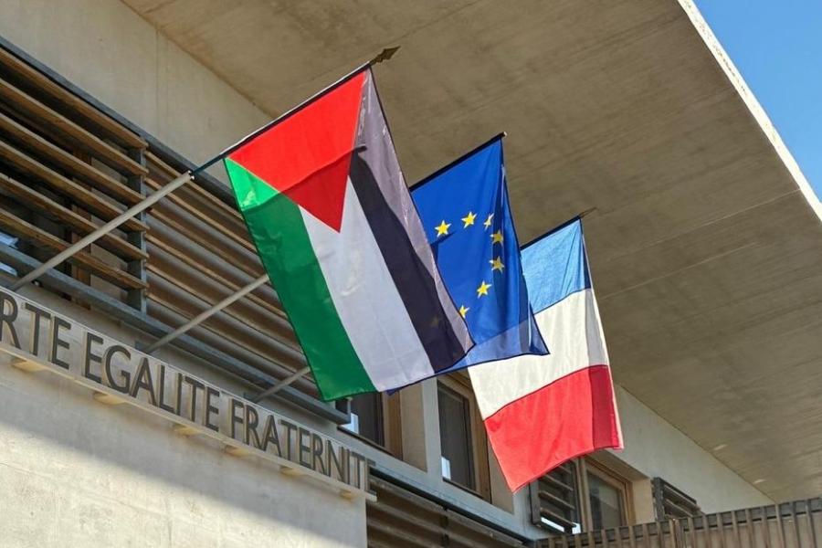 Reconnaissance Etat Palestine : Le drapeau palestinien hissé au fronton de plus de 80 mairies