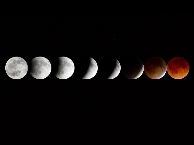Eclipse partielle de la lune la plus longue du 21ème siècle dans la partie nord du globe