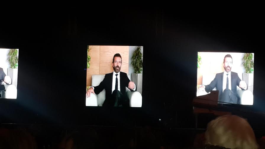   Banderas présent à "Tunisia Awards" sur écran !