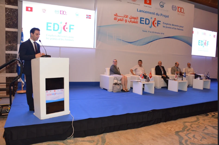 Lancement du projet EDJEF: Des emplois décents pour les jeunes et les femmes 2018-2020