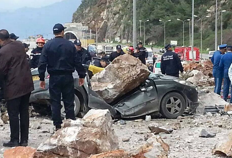Algérie: Effondrement de rochers à Béjaia, 6 morts et 20 blessés