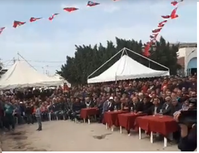 Partis au pouvoir et opposition réunis pour la fête à El Jem
