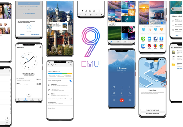Plus de 80 millions d'utilisateurs dans le monde profite de la mise à niveau d'EMUI 9