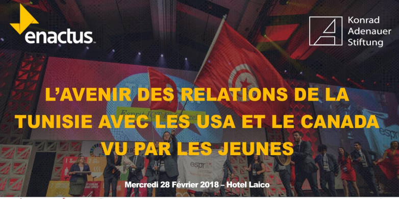 "L’avenir des relations de la Tunisie avec les USA et le Canada vu par les jeunes"