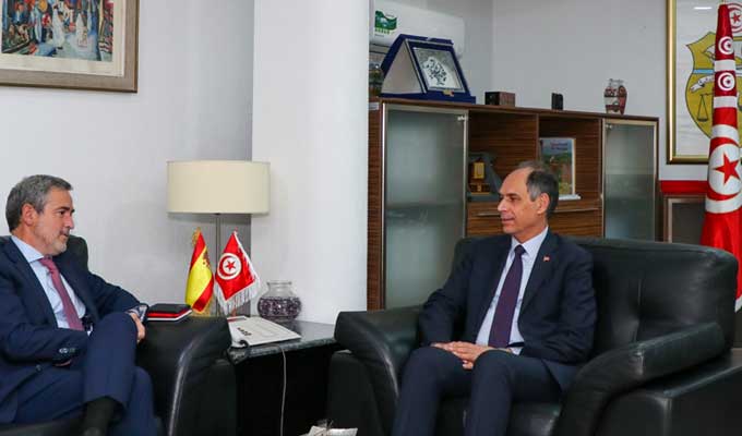 Le ministre de l’Enseignement supérieur s’entretient avec l’Ambassadeur d’Espagne en Tunisie